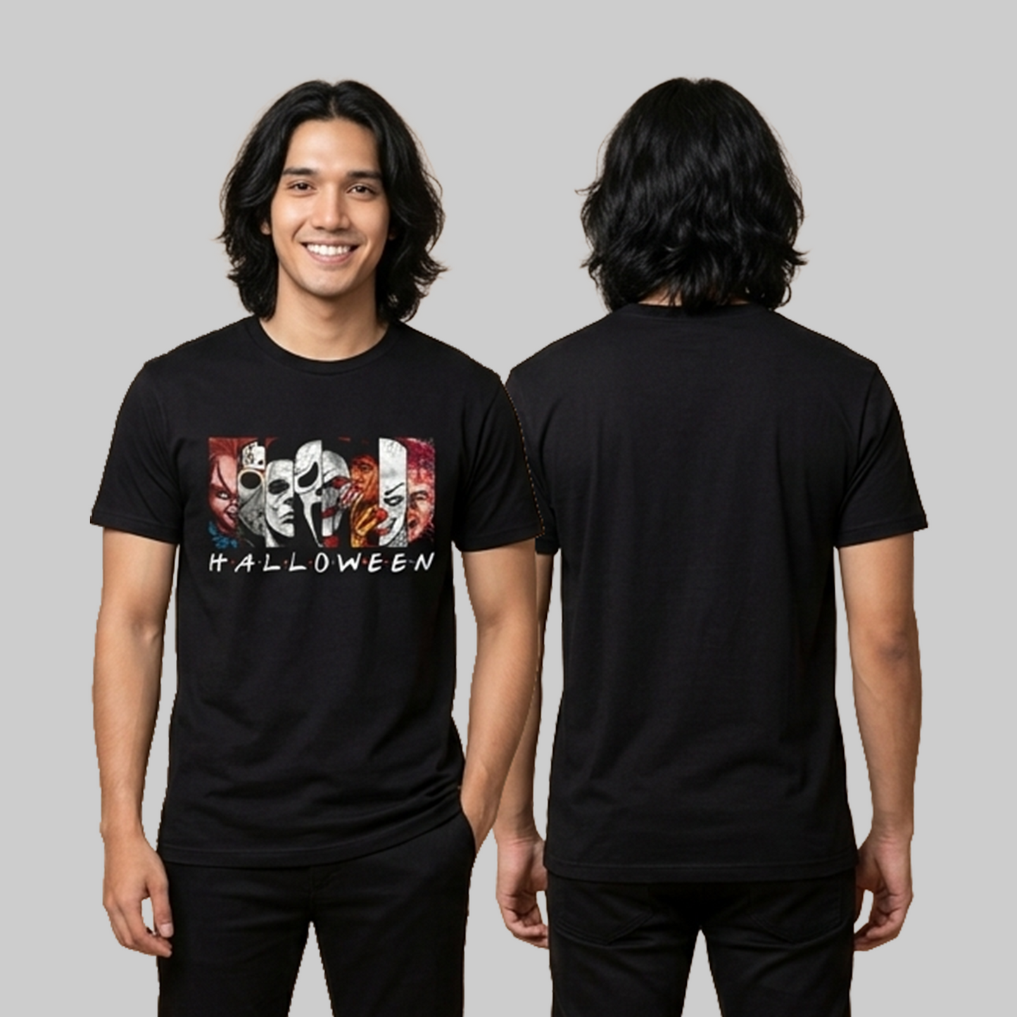 Camiseta Algodon Feliz Halloween