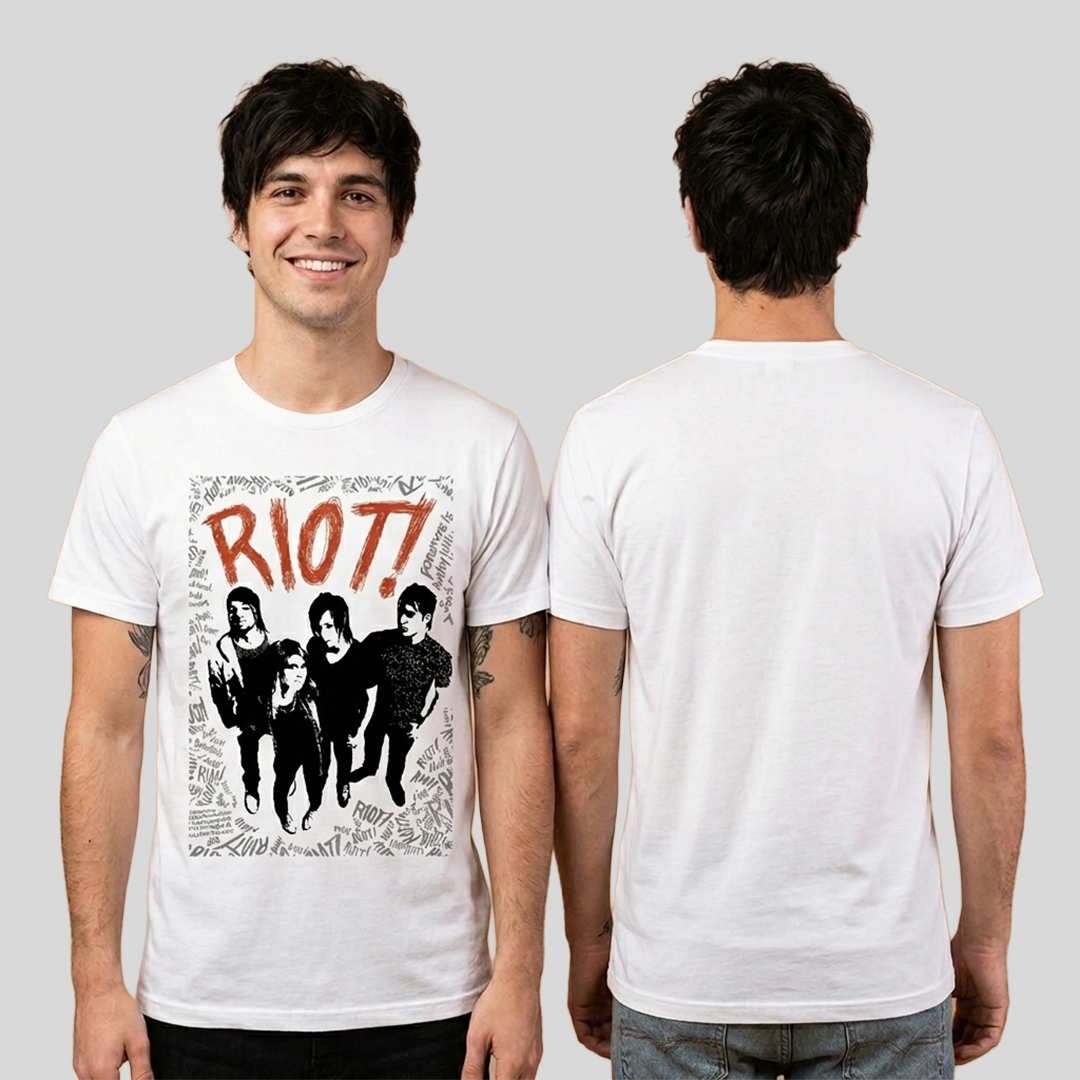 Camiseta Algodon Paramore Riot