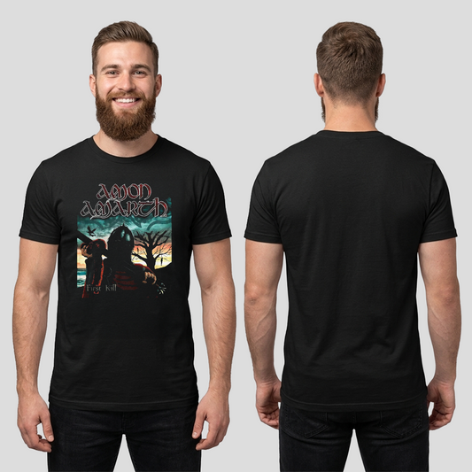 Camiseta Algodon Amon Amarth First Kill