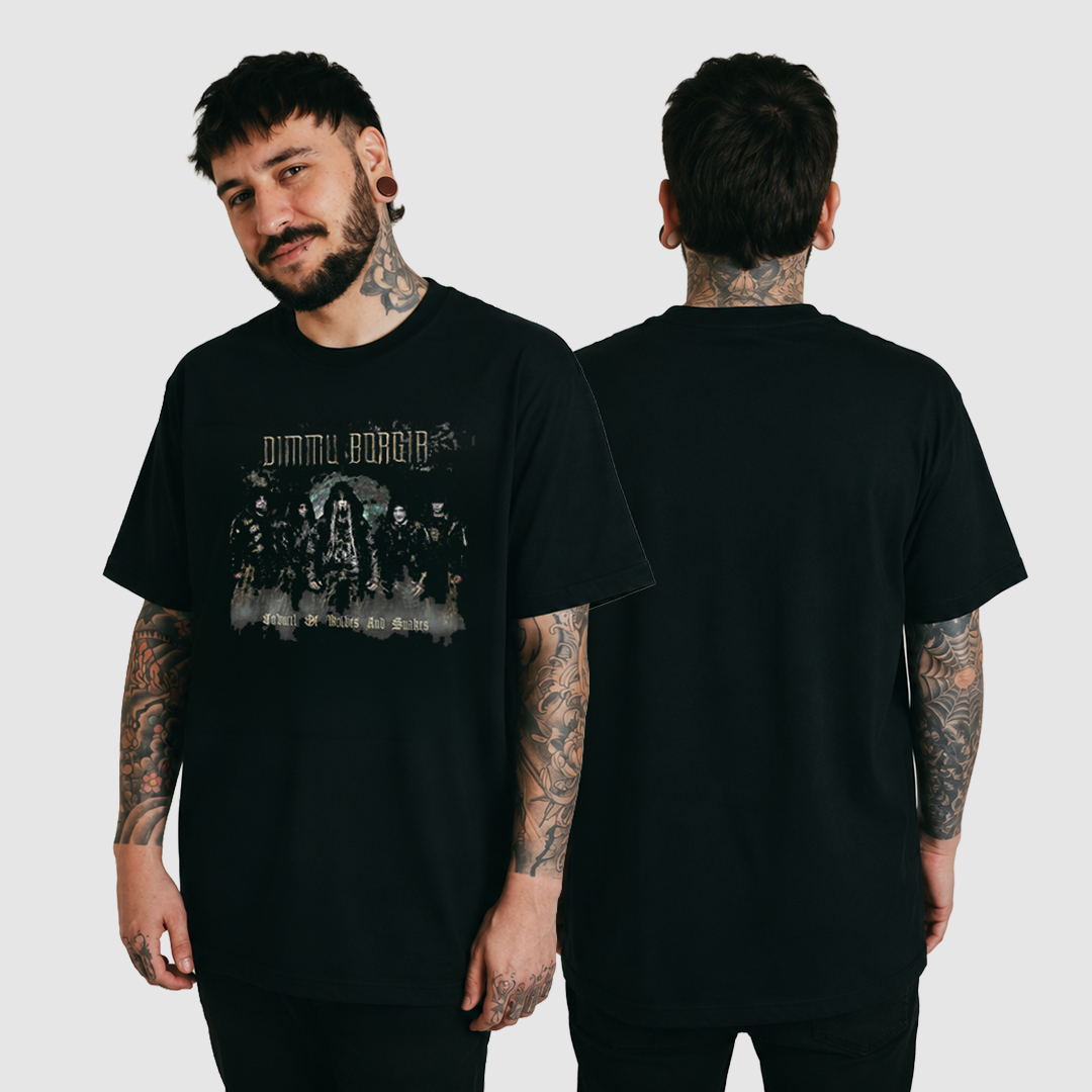 Camiseta Algodon Dimmu Borgir Joburi Of Wolves And Snakes