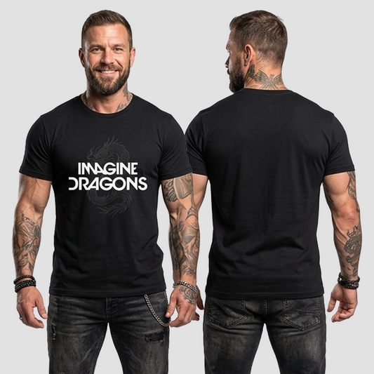Camiseta Algodon Imagine Dragons Art 4