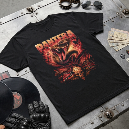 Camiseta Algodon Pantera Snake