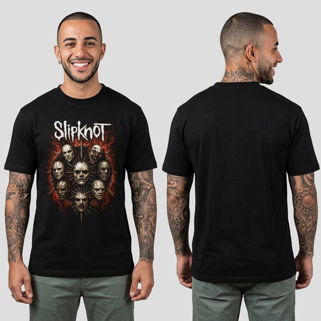 Camiseta Algodon Slipknot Art 2
