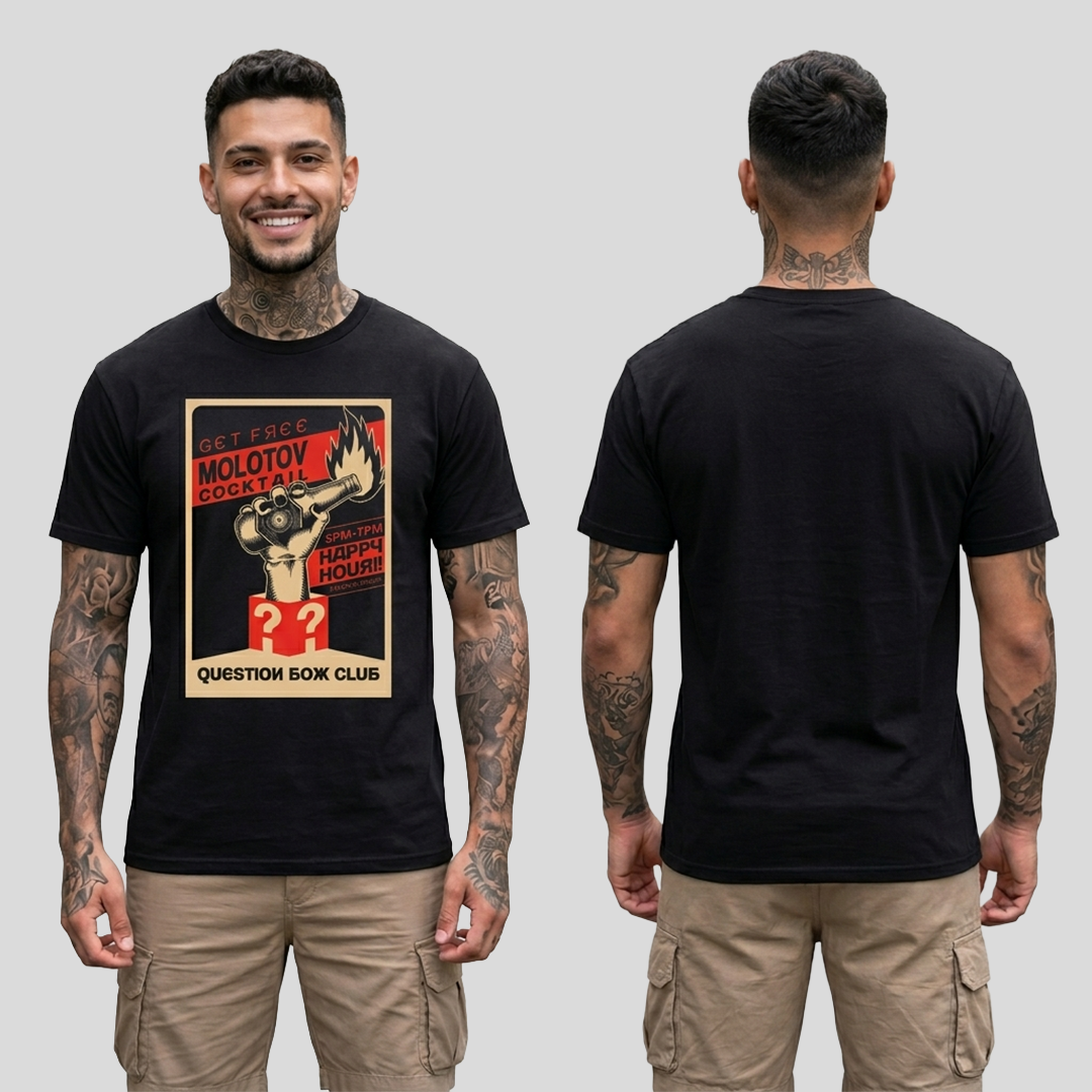 Camiseta Algodon Molotov Cocktail