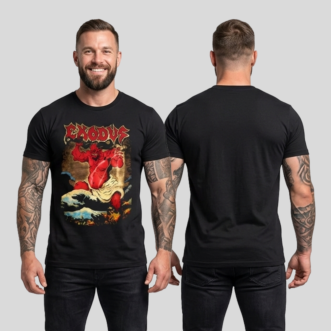 Camiseta Algodon Exodus Of The Beast