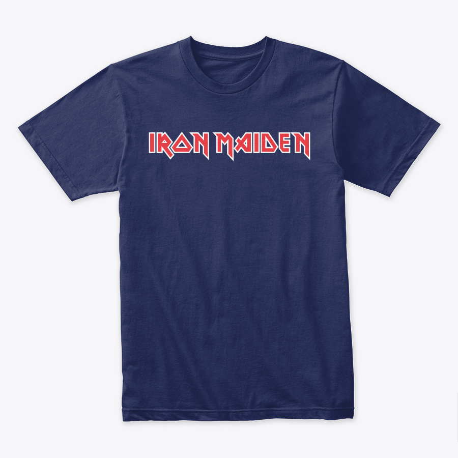 Camiseta Algodon Iron maiden Logo