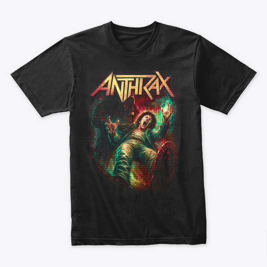 Camiseta Algodon Anthrax Art