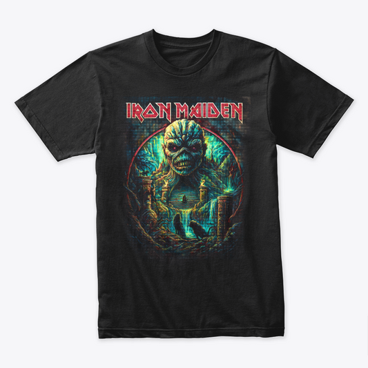 Camiseta Algodon Iron Maiden art