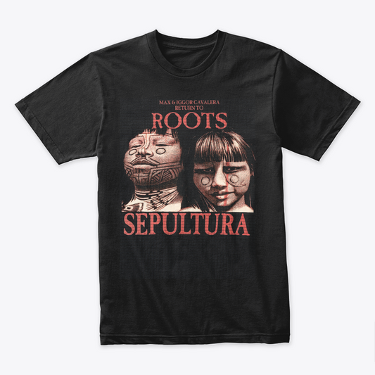 Camiseta Algodon Sepultura Roots 2
