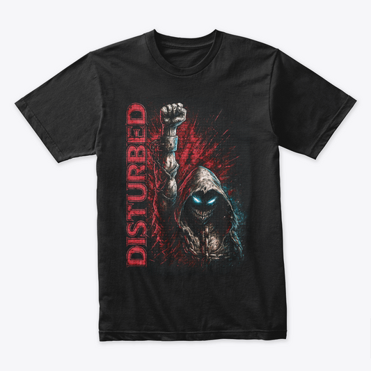 Camiseta Algodon Disturbed Art