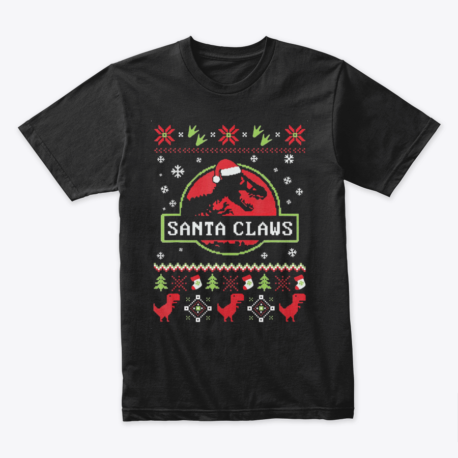 Camisetas Navideñas Familia Set de 3 Prendas Santa Claws