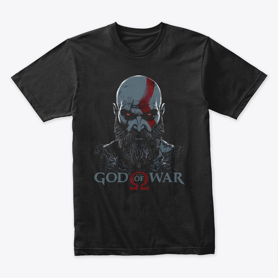 Camiseta Algodon God Of War Face