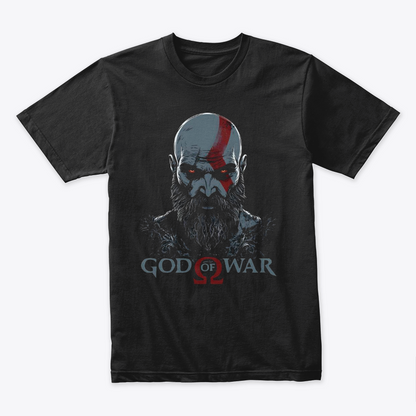 Camiseta Algodon God Of War Face
