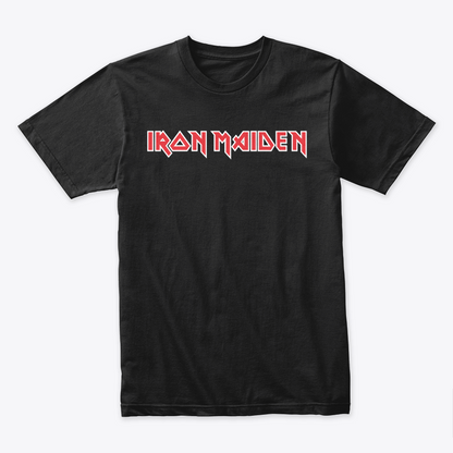 Camiseta Algodon Iron maiden Logo