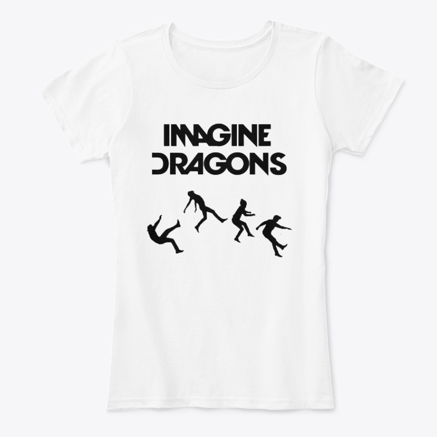 Camiseta Algodon Imagine Dragons Album Mujer