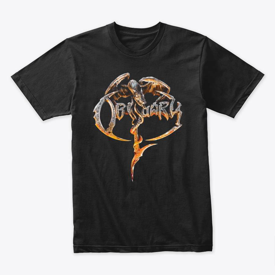 Camiseta Algodón Logo Obituary