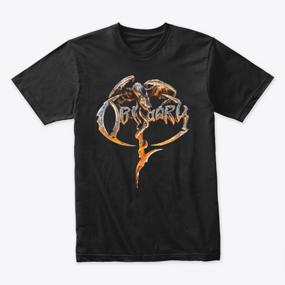 Camiseta Algodón Logo Obituary