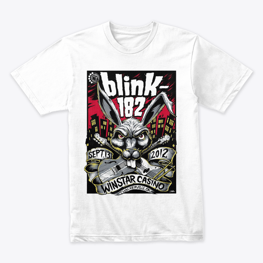 Camiseta Algodon Blink 182  Winstar Casino