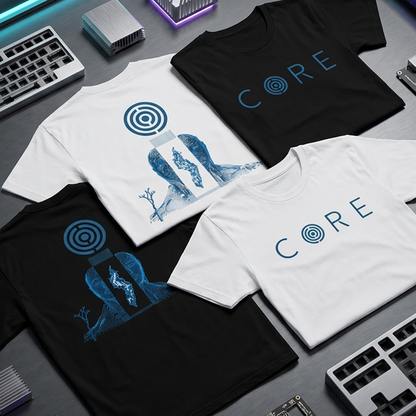 Camiseta Algodón Core art Faces