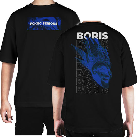 Camiseta Oversize Boris Brejcha FCKNG Serious