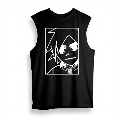 Esqueleto Manga Sisa Gorillaz 2D