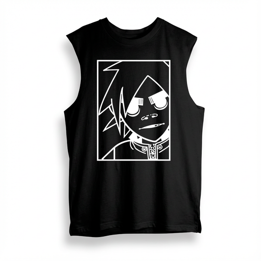 Esqueleto Manga Sisa Gorillaz 2D