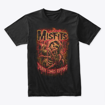 Camiseta Algodon Misfits Death Comes