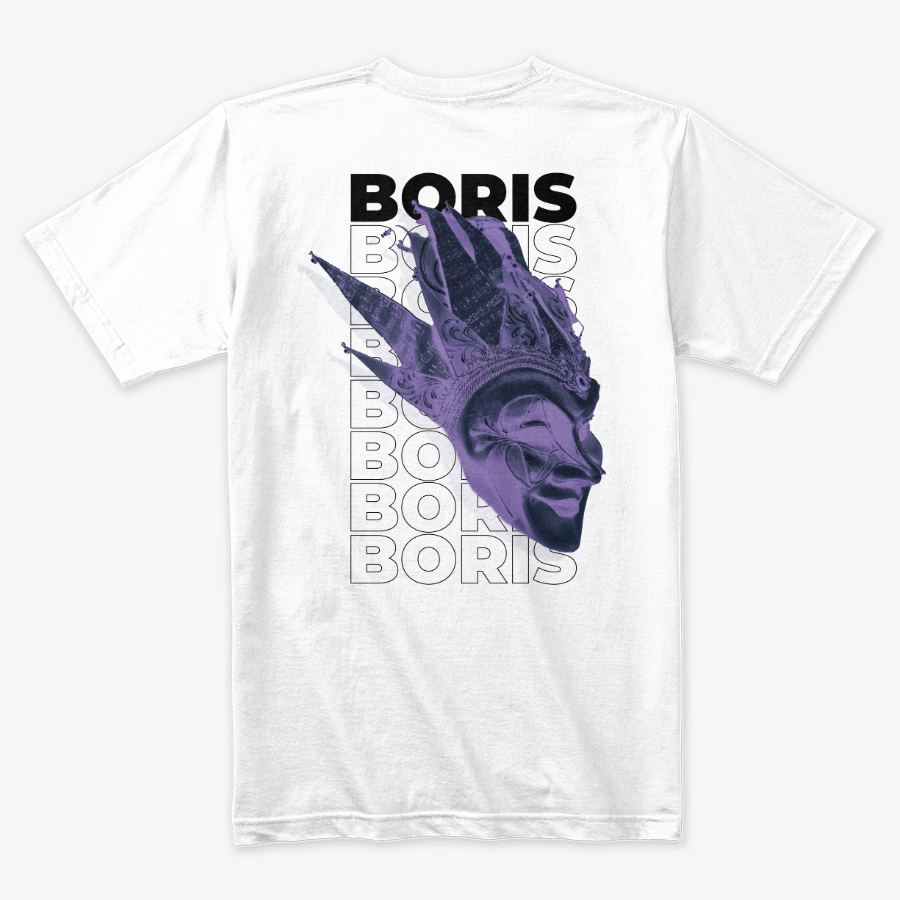 Camiseta Algodon Boris Brejcha FCKNG 2025 Morado