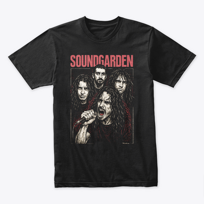 Camiseta Algodon Soundgarden Band 2