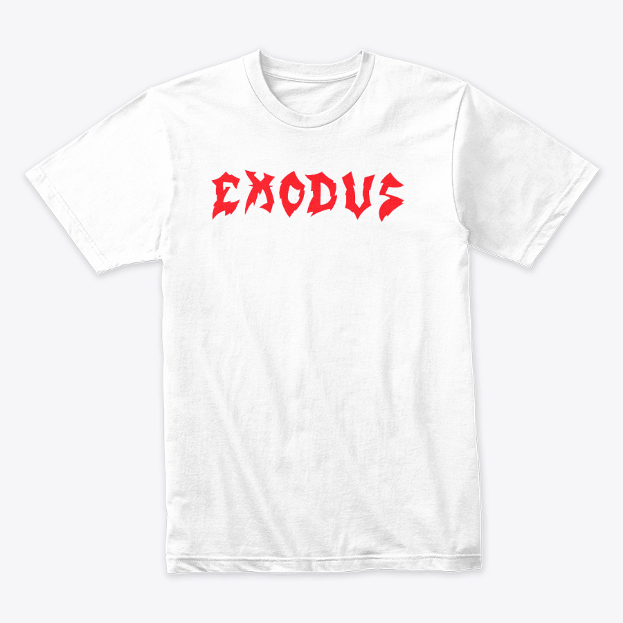 Camiseta Algodon Exodus Logo art