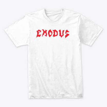 Camiseta Algodon Exodus Logo art