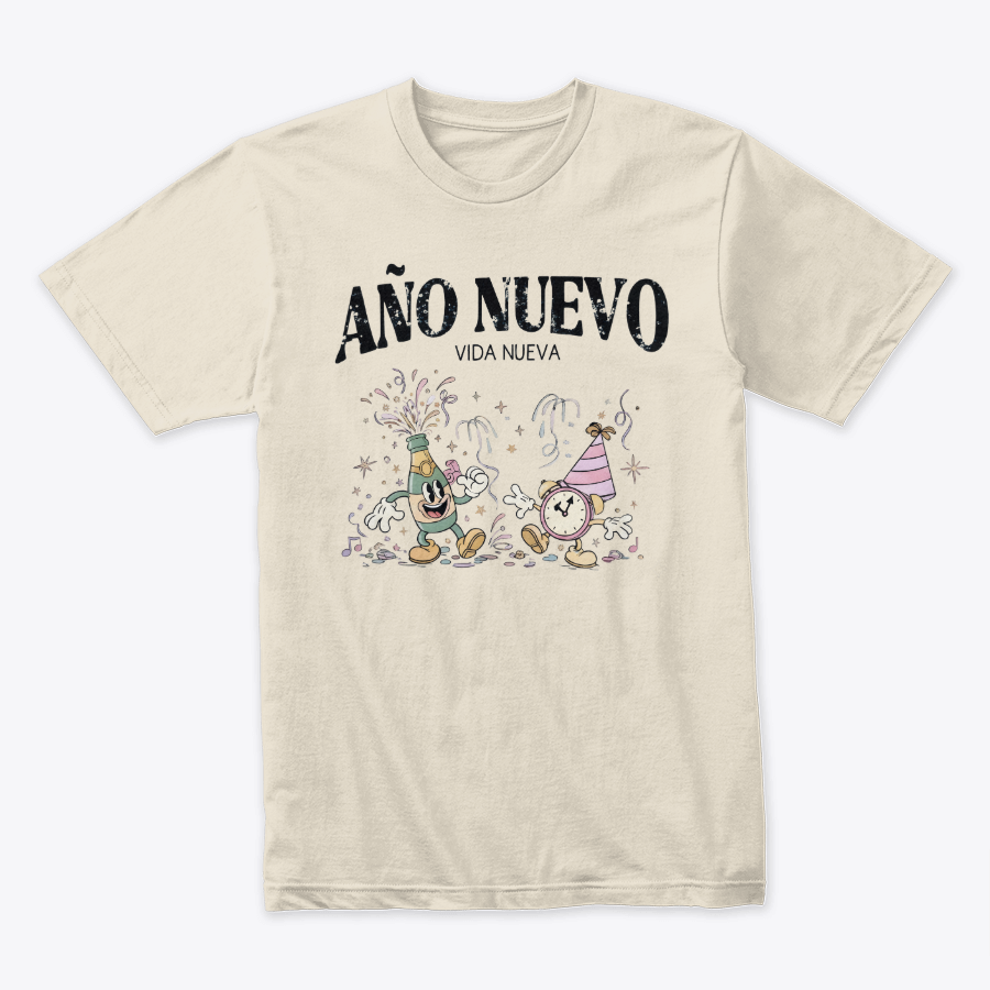 Camiseta Fin De Año, Año Nuevo Vida Nueva