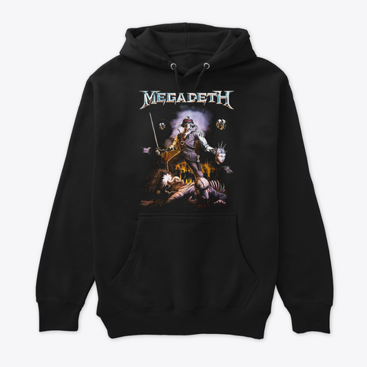 Buzo Capota MegaDeth Cyberarmy