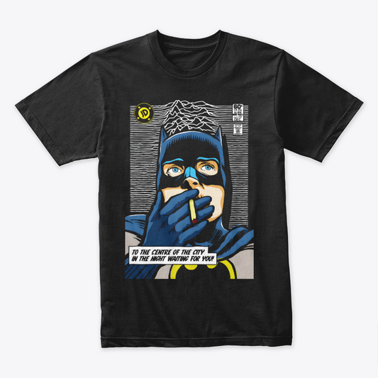 Camiseta Algodon Joy Division Batman Poster