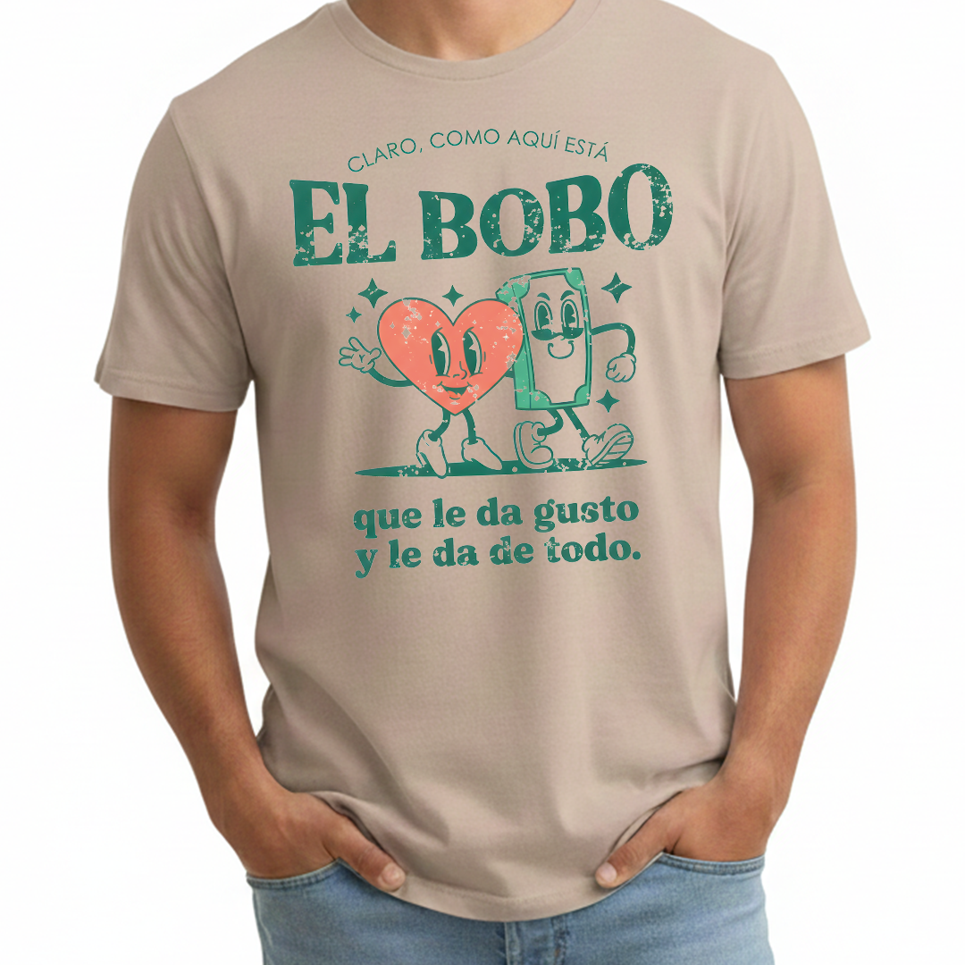 Camiseta Fin De Año Claro Como Aqui esta el bobo