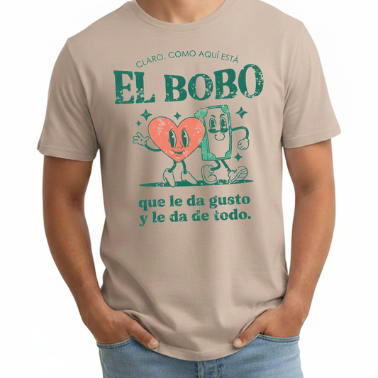 Camiseta Fin De Año Claro Como Aqui esta el bobo