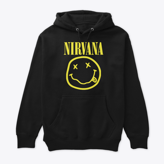 Buzo Capota Nirvana Logo Extended