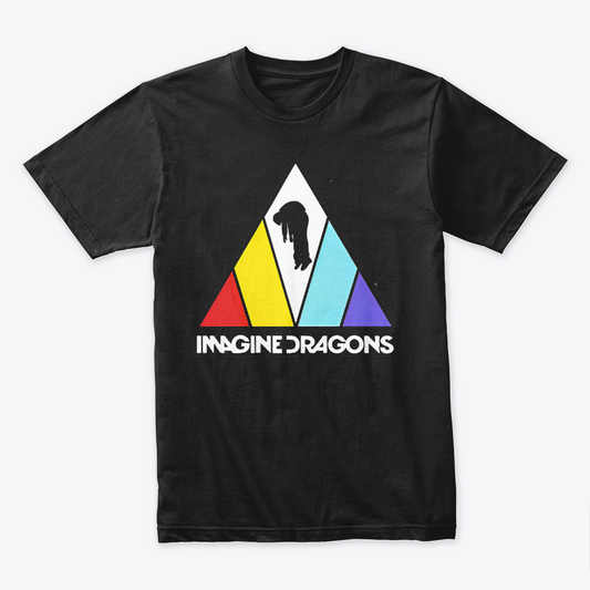 Camiseta Algodon Imagine Dragons Art