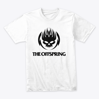 Camiseta Algodon The Offspring Logo Efecto