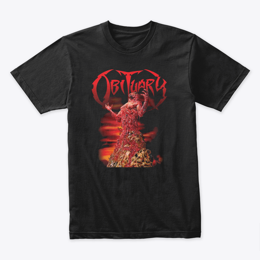 Camiseta Algodón Obituary Cause of Death 2