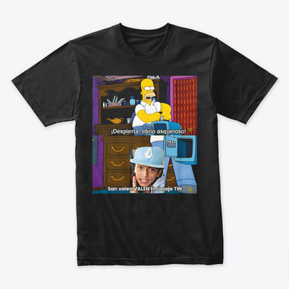 Camiseta Algodón Despierta, Ebrio Asqueroso