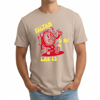 Camiseta Fin De Año Faltan 5 Pa las 12