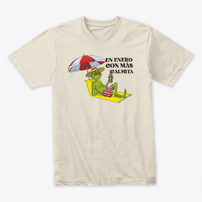 Camiseta Fin De Año En Enero Con Más Calma