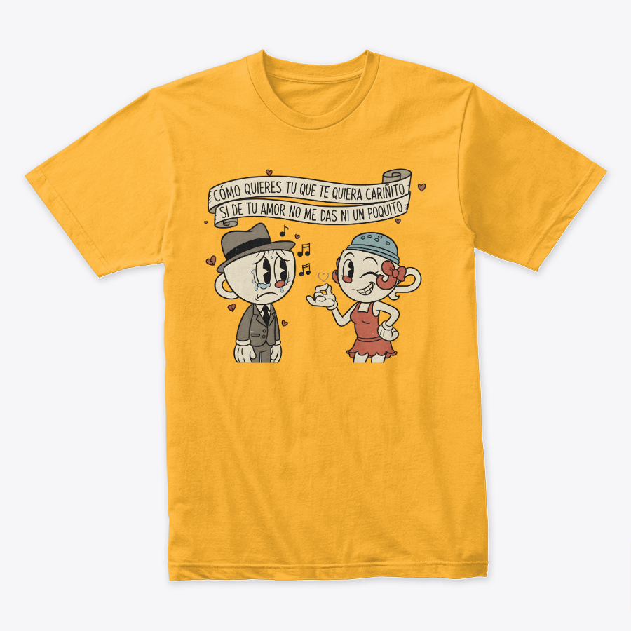 Camiseta Fin De Año Como Quieres Tu Que Te Quiera Cariñito