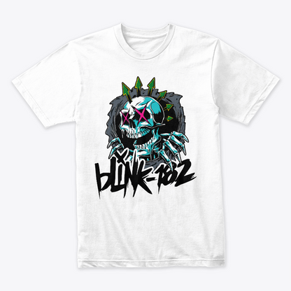 Camiseta Algodon Blink 182 Logo Colors