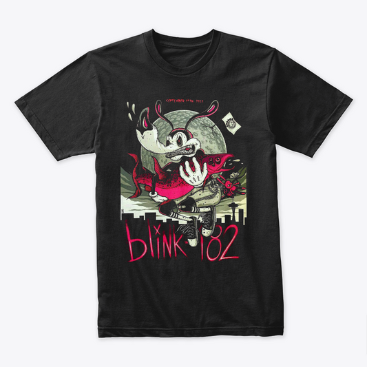 Camiseta Algodon  Blink 182 Album septiembre