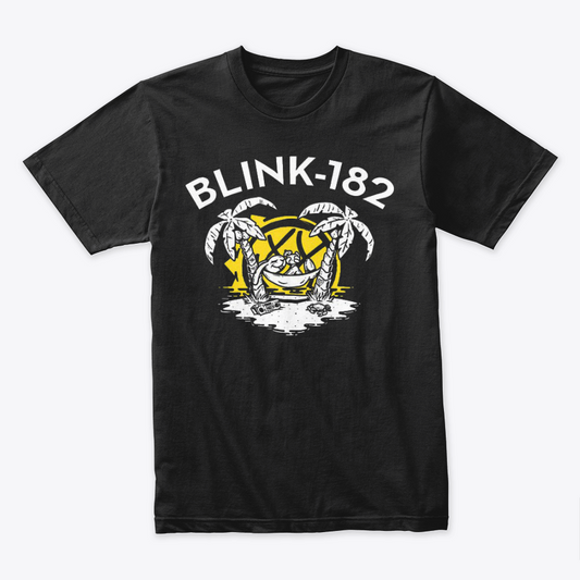 Camiseta Algodon Blink 182 Logo Relax