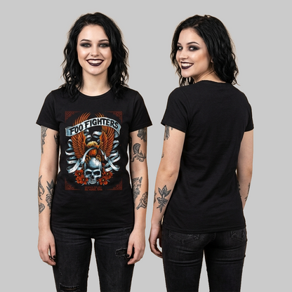 Camiseta Foo Fighters iowa Poster MUJER