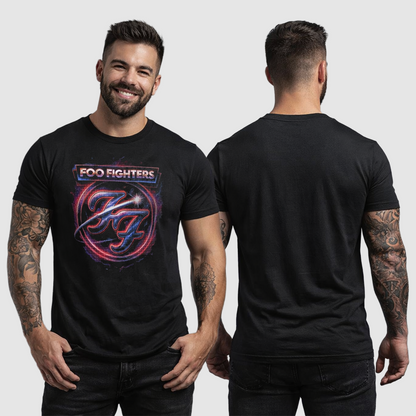 Camiseta Algodon Foo Fighters Logo