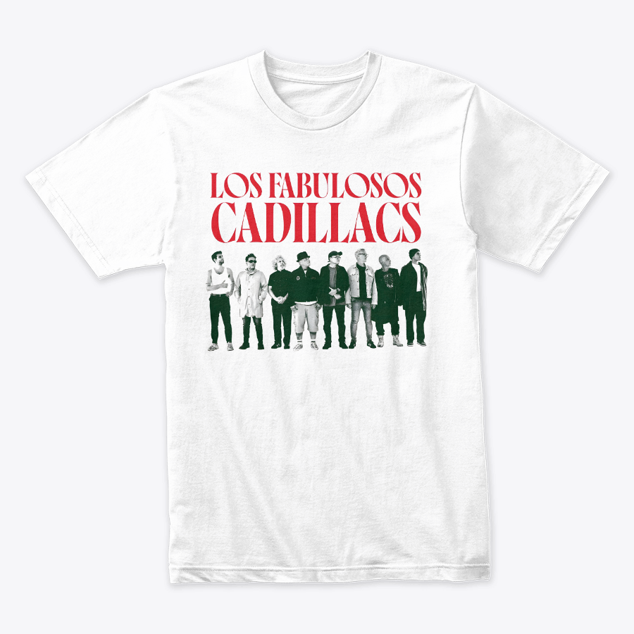 Camiseta Algodon Fabulosos Cadillacs Poster Group